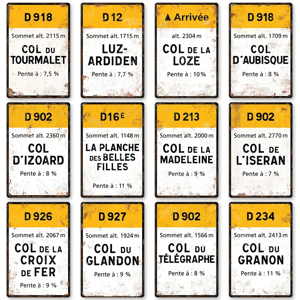 Plaque en métal HD, décoration - Mountain Biking Europe avis et prix